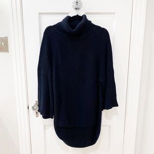 UGG Woman’s Black Turtle Neck Long Sweater